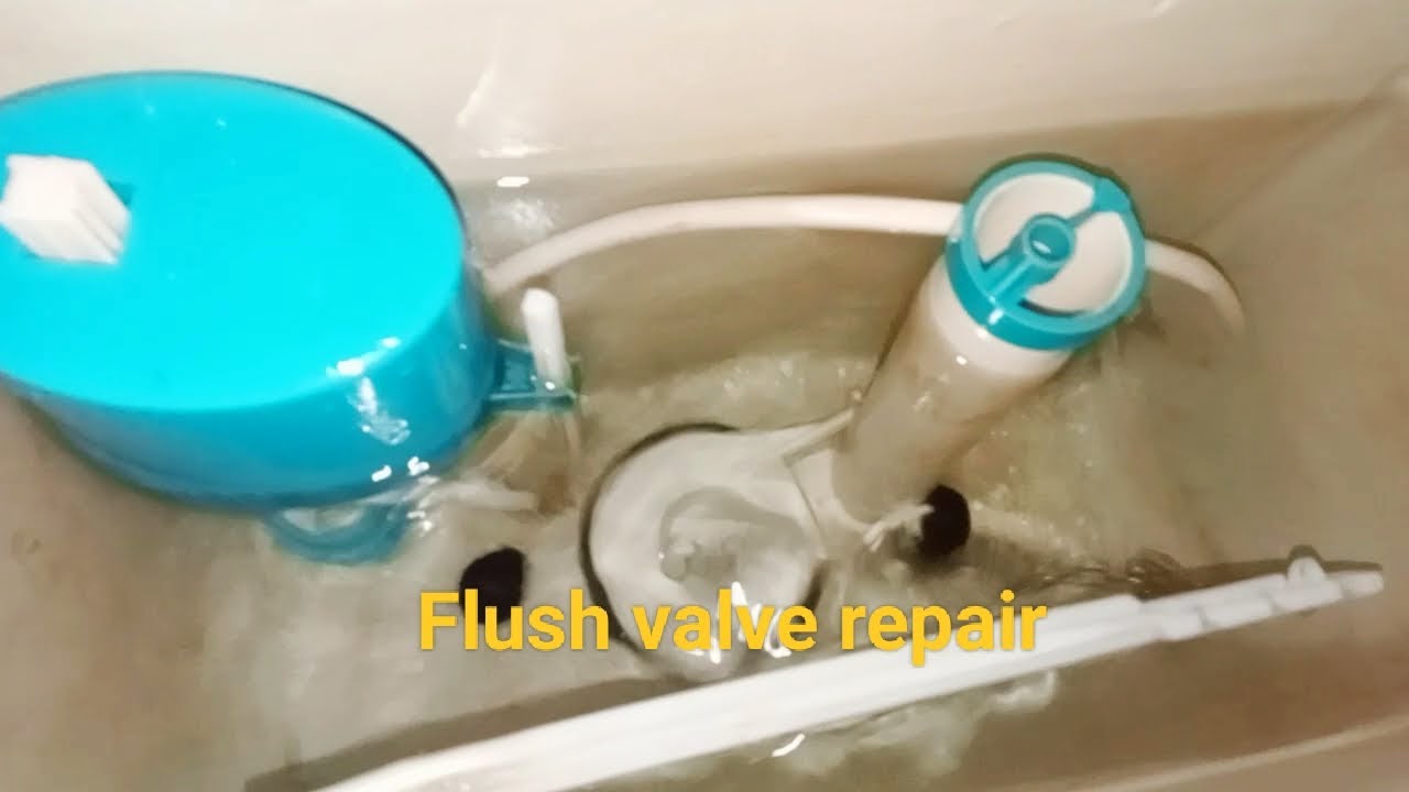 How to repair a toilet flush valve YouTube