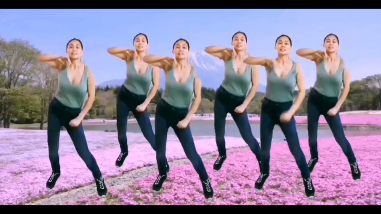 easy daily exercise to reduce belly fat at home 20mins/lovely dance fit