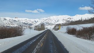 Trucking The Mountains Empty, Durango CO to Montrose CO Over Lizzard Heand Pass, The $ Shot!!