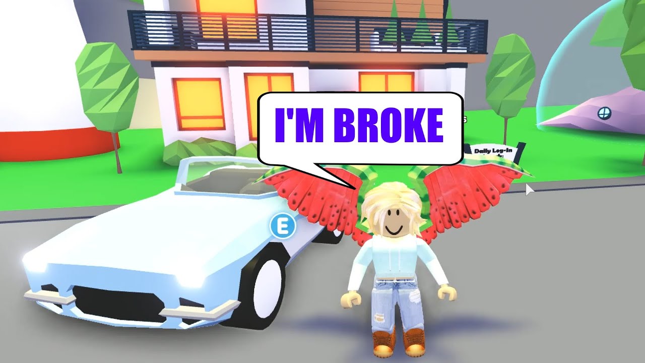 Adopt Me Update Spending All My Money On Cars Youtube - roblox adopt me vehicles