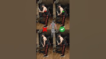 "Avoid These Top 5 Tricep Rope Pushdown Mistakes! 💪🚫"