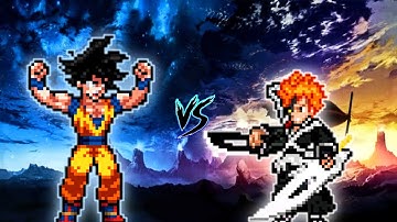 Goku LB V6 OP (all form) VS Ichigo TYBW V3 OP (all form) in Jump Force Mugen🔥