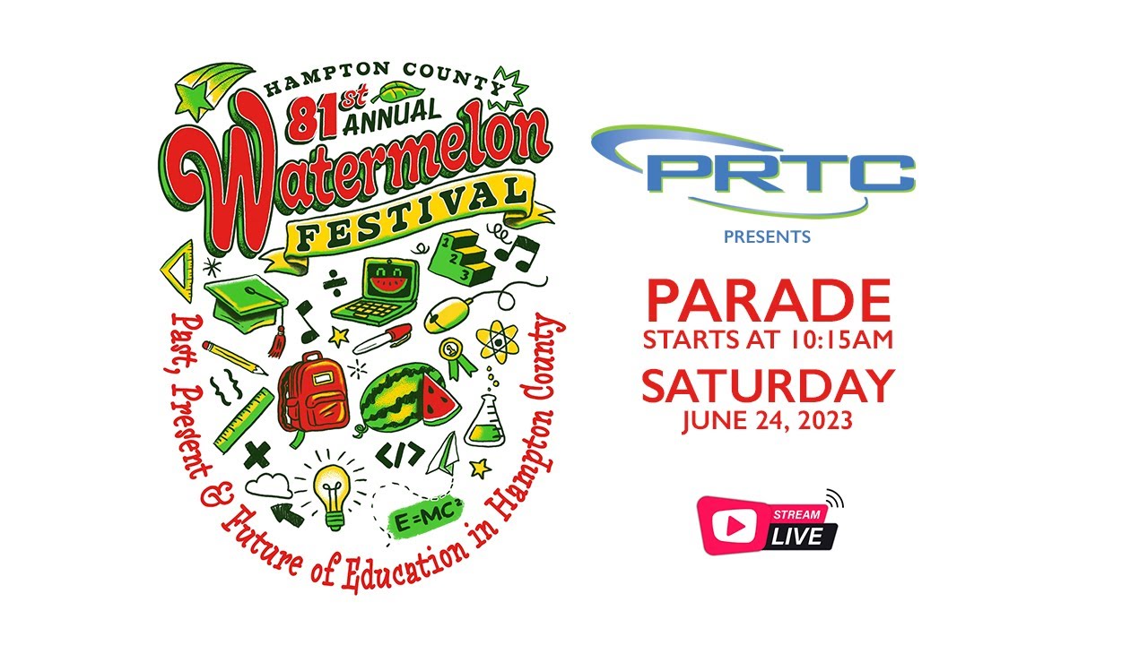 81st HAMPTON COUNTY WATERMELON FESTIVAL PARADE YouTube