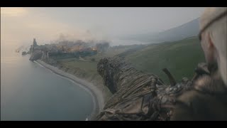 Vhagar and Aemond burn Sharp Point | House of the Dragon S2 EP8