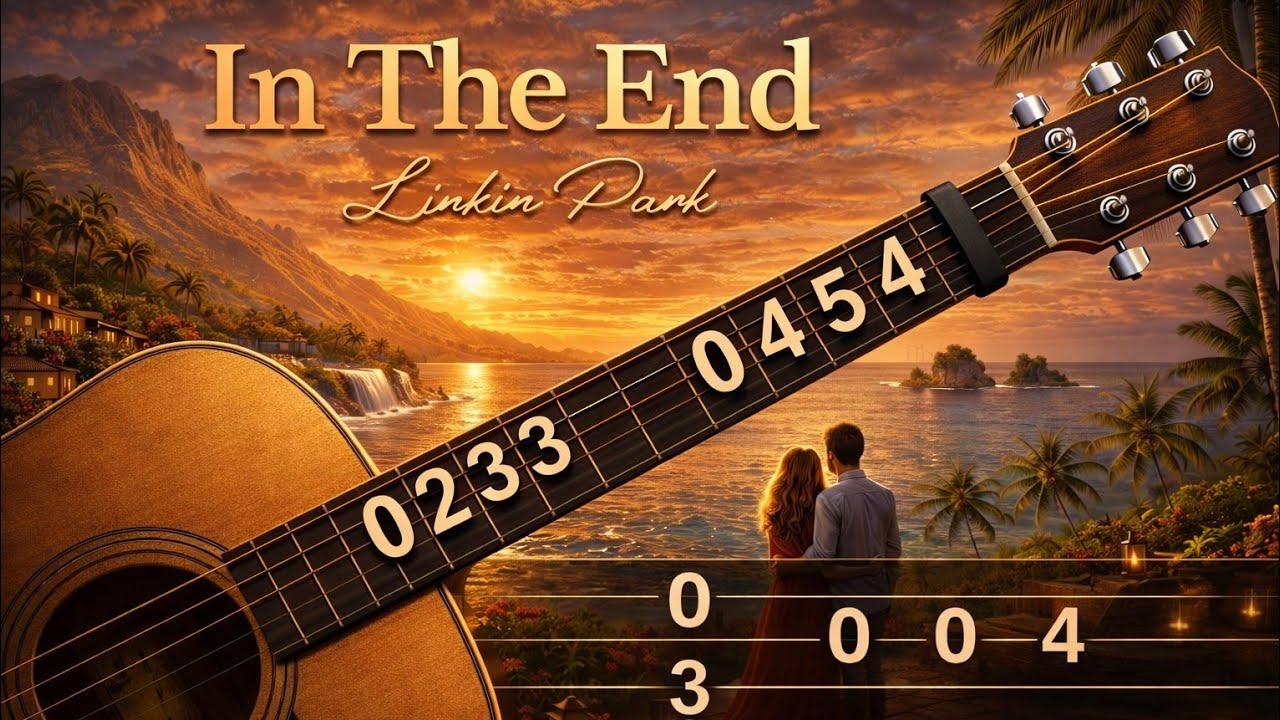 In The End – Linkin Park | Guitar Tab (Easy & Emotional)