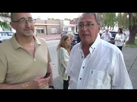 Damián Guidolín y Roberto Tissera en el Aniversario de Casa Tissera
