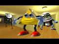 DANCING TRIANGLE HENRY STICKMIN VS CRAZY FROG IN HOTEL#GMod #NExtBots