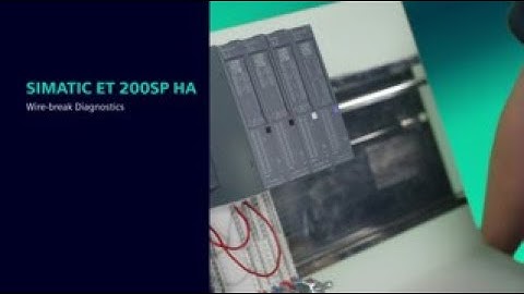 Wire Break Diagnostics of the SIMATIC ET 200SP HA