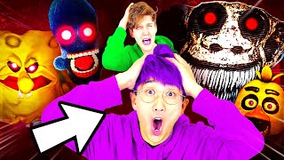 Can We Survive HOUSE OF HORRORS IN REAL LIFE!? (LANKYBOX REACTION!)