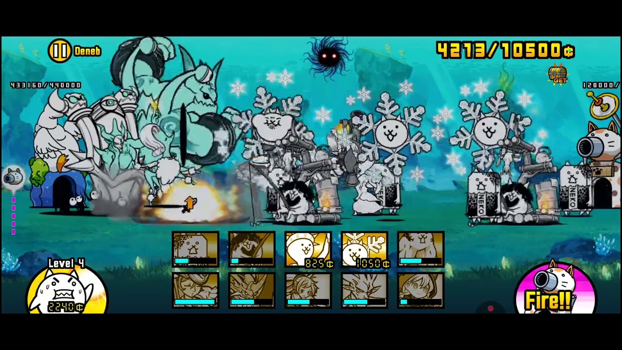 The battle cats COTC Chapter 2 Deneb-Cosmic Longue