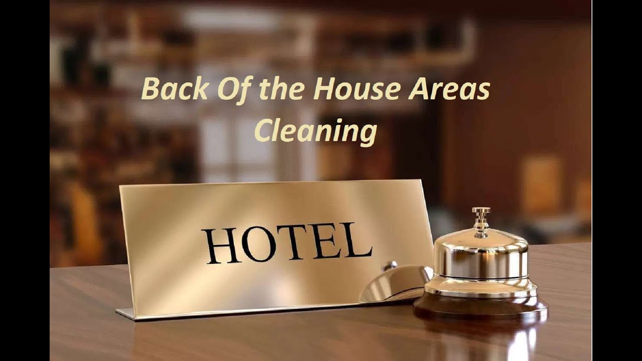 Hotels Back Of The House Area Cleaning YouTube Hotels Back Of The House Area Cleaning YouTube