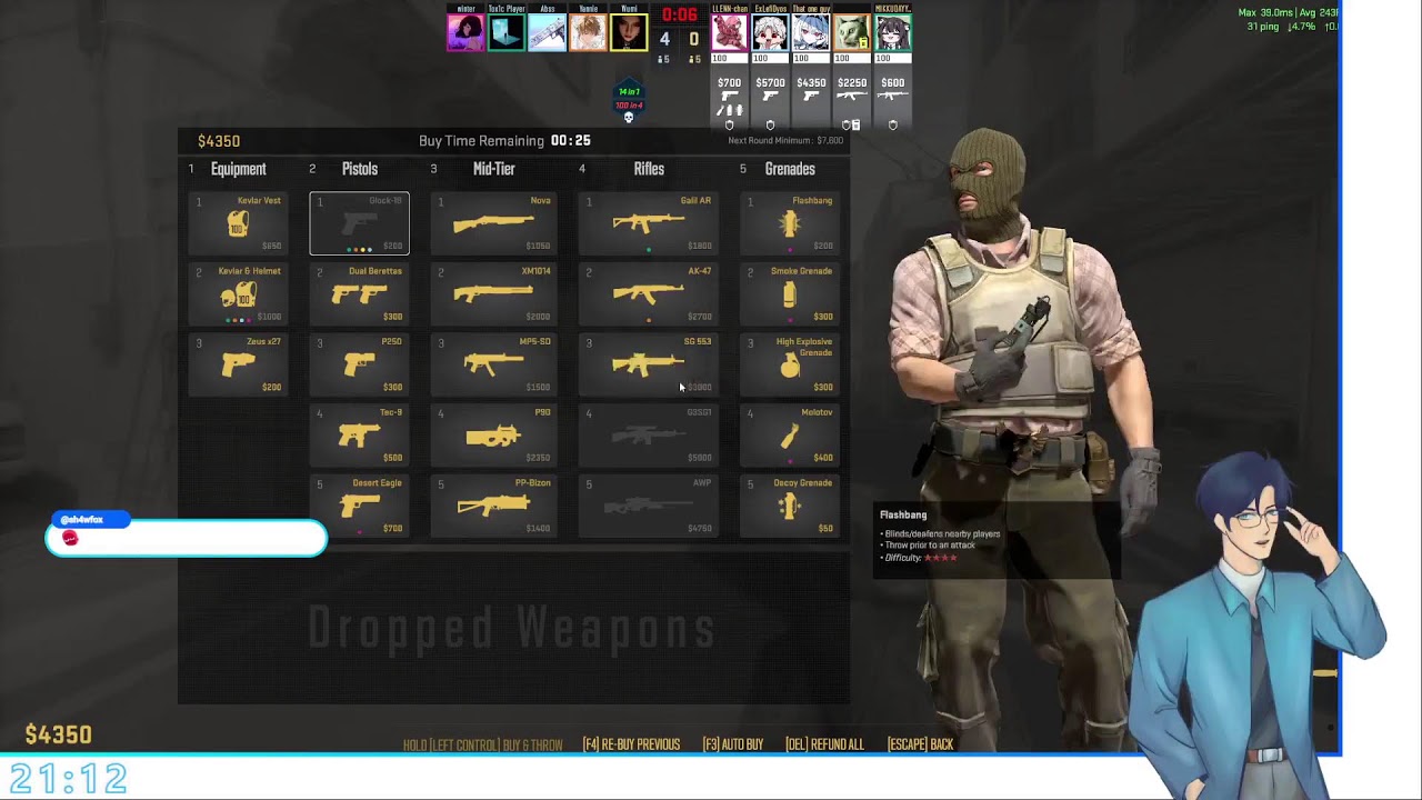 [ID / EN] Counter Strike 2 – Maen sampe turu?😴🔥