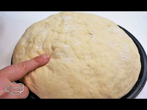 Receta de masa para pizza casera fácil y rápida #JavierRomero