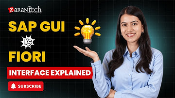 SAP GUI vs Fiori Interface Explained | ZaranTech