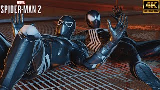 Spider-Man and Agent Venom Team Up with Black Suit - Marvels Spider-Man 2