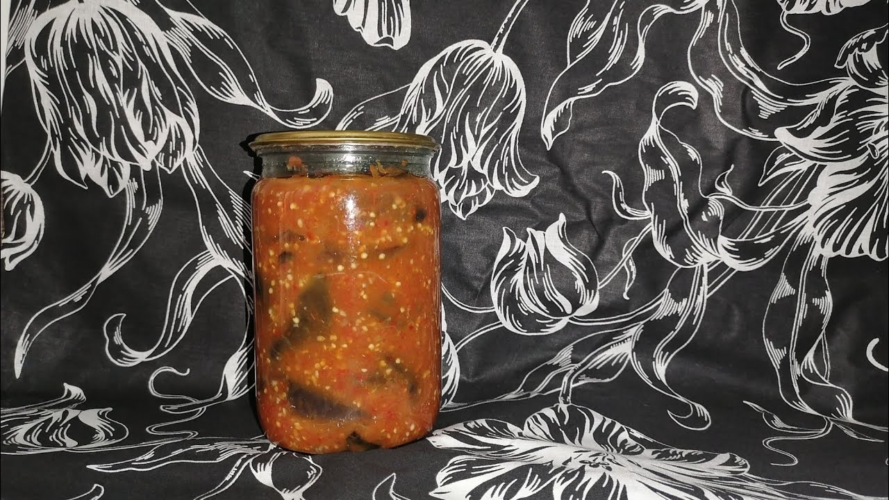 БАКЛАЖАНЫ В АДЖИКЕ