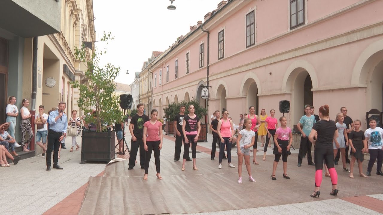 Kanizsa TV Híradó - Kivonultak az utcára az Eraklin táncklub tagjai