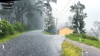 ฝนตกหนักถล่มหมู่บ้านบนภูเขาในอินโดนีเซีย||สภาพอากาศเปลี่ยนแปลงอย่างมาก||indoculture