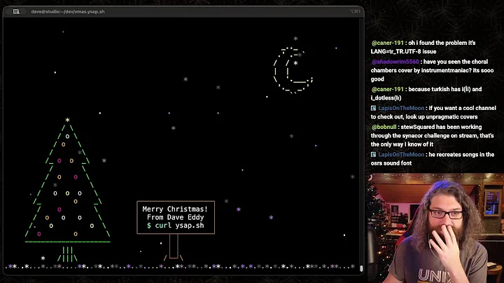 CLI Animated Christmas Tree 2.0 With Snow in Bash!