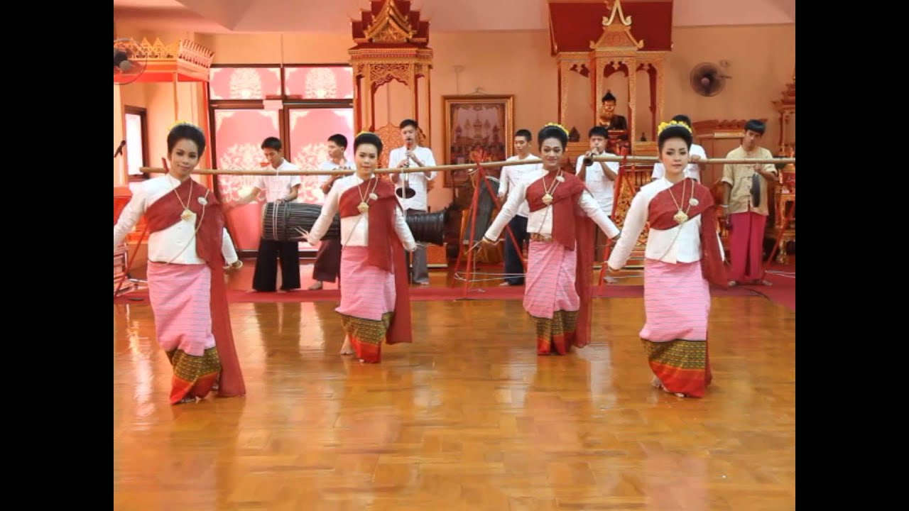 ฟ้อนเล็บ ชมรมรักษ์ภาษาและวัฒนธรรม ม.ราชภัฏเชียงใหม่