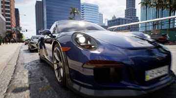 A short clip featuring the Porsche 911 GT3 (Unreal Engine, DaVinci Resolve).