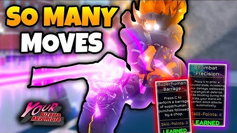 [YBA] SPTW Vamp has SO MANY MOVES...