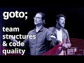 How Team Structure Influences Code Quality • Adam Tornhill & John Le Drew • GOTO 2019