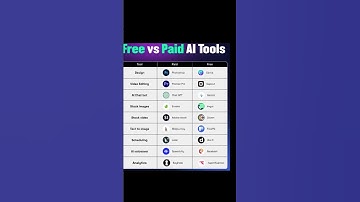 “Free vs Paid AI Tools You Should Know (2025) 🔥” #aitools  #chatgpt #productivityhacks #free