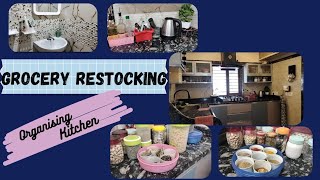 Restocking & Organising Groceries/Kitchen