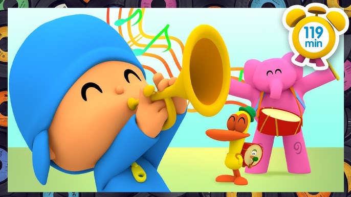 🐥POCOYO em PORTUGUÊS do BRASIL - Pintinho amarelinho [120 min]