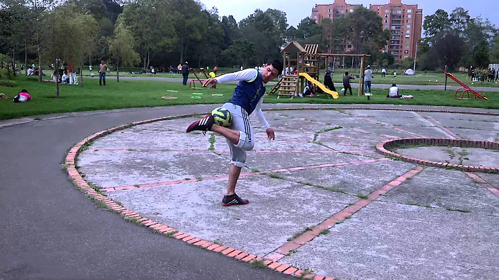 Soccer freestyle. Marty guzman