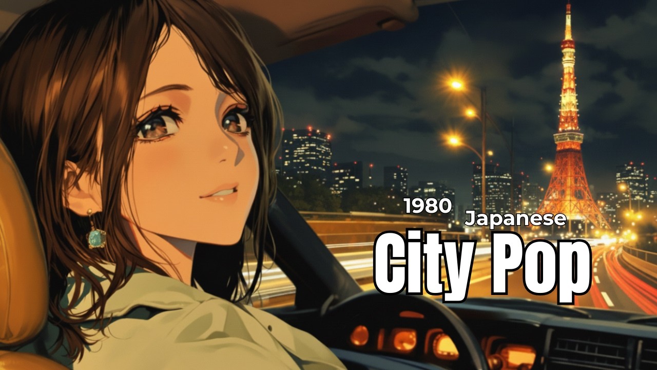[Японский городской поп 80-х🎵] Не старайся слишком сильно | Расслабляющий городской поп-драйв🚗✨