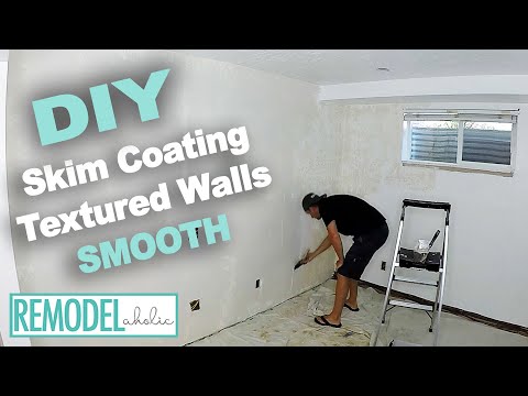 How To Remove Texture from Walls