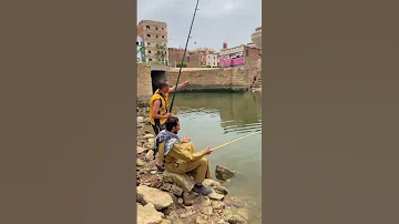 روحت أصطاد سمك من البحر 