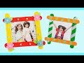 How to Make Photo Frame with Ice cream Sticks | Photo Frame With Popsicle Sticks | #3