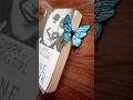 Butterfly bookmark 3d butterfly bookmark  booklovers bookworm satisfying shorts art craft