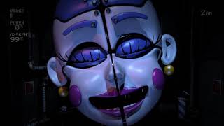 FNAF Sister Location: Power goes out (Custom Night) Jumpscare Warning!!