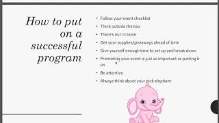 Student Organization Event Planning
