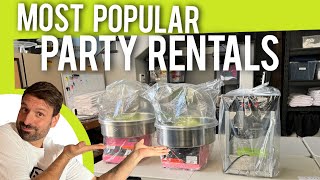 What Are The Most Popular Party Rental Items? screenshot 3