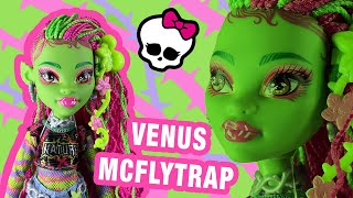 BEST G3 SO FAR! 😍 | Monster High G3 Venus McFlytrap doll unboxing & review! 🩷💚🍃