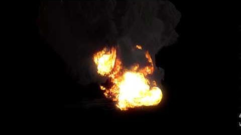 3ds max 2013 - Fumefx 4 -Explosión test