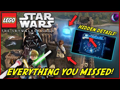 LEGO Star Wars: The Skywalker Saga Gamescom Trailer HIDDEN Details! | Gameplay Breakdown & Analysis