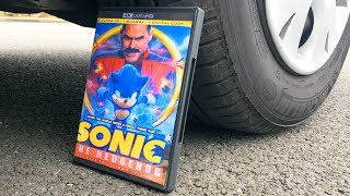 SONIC: THE HEDGEHOG Movie HD 2020 vs CAR | Crushing Crunchy & Soft Things by Car! screenshot 5