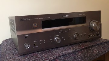 How to reset the Yamaha DSP AX-757SE  Receiver amplifier