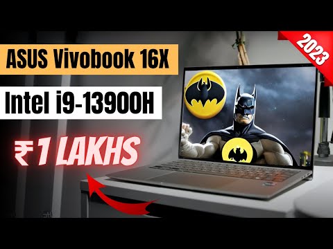 ASUS Vivobook 16X 2023 -  Intel Core i9-13900H + RTX  3050 🔥 Best Laptops Under 1 lakh in india 2023