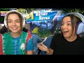 Winning in Fortnite! with Aaron Burriss and Ryan Abe! - Merrell Twins Live