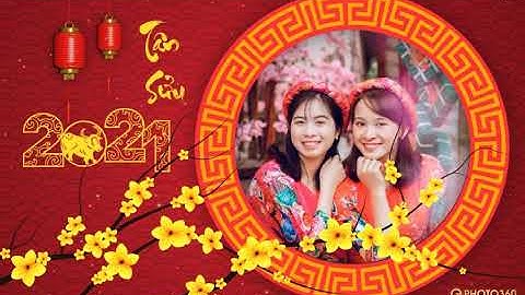 Tạo video thiệp Tết Tân Sửu 2021 online