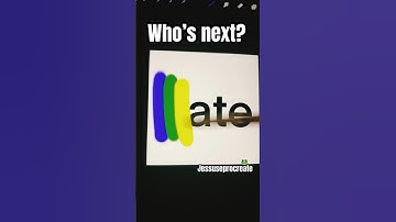 Name series 🎨~pick 3 colors|Procreate #satisfying #sub #art #requestedvideo #shorts