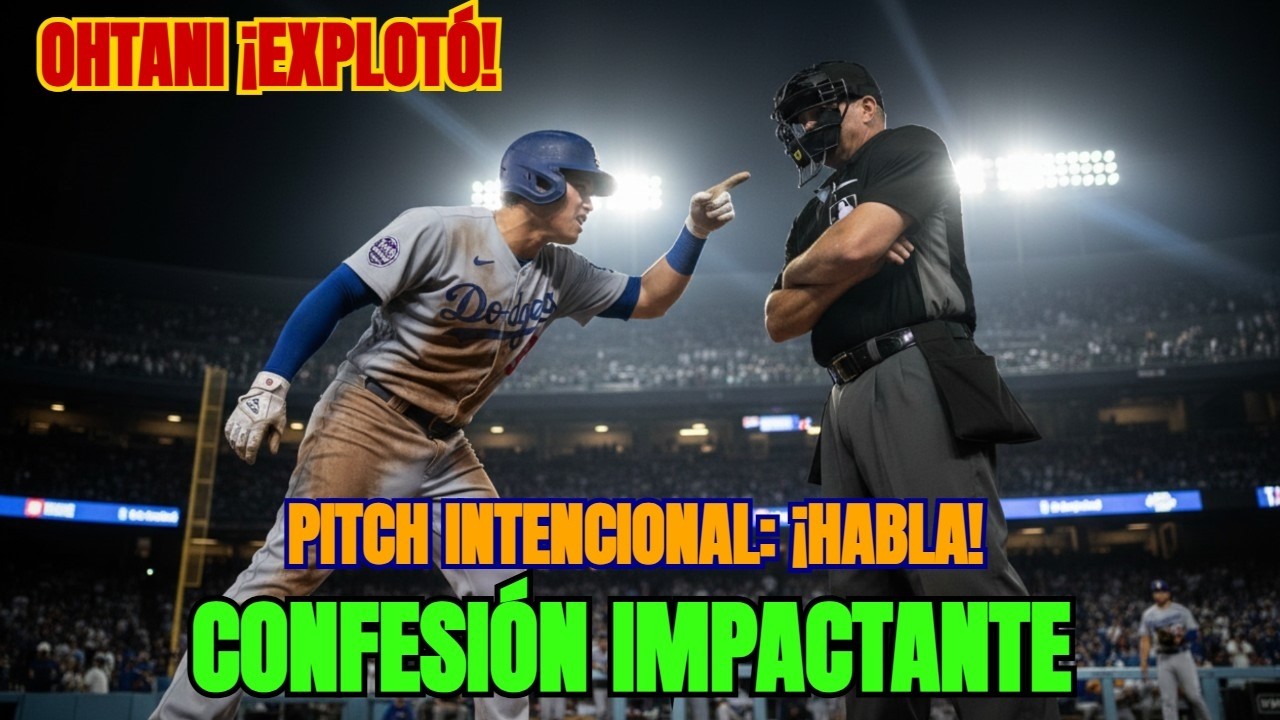 Ohtani: La 'Confesión Impactante' sobre el PITCH Intencional (MLB)