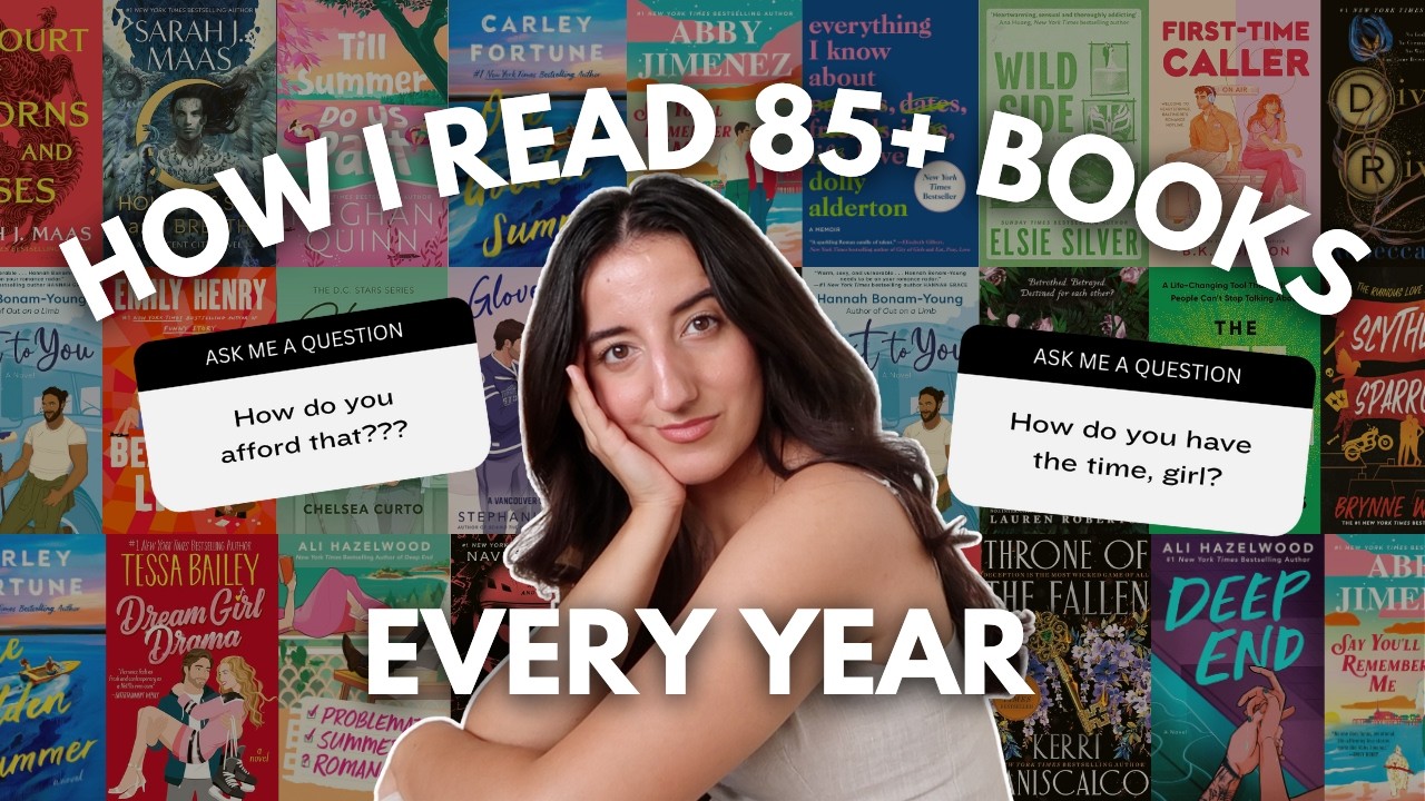 How I Read 85+ Books A Year (AND Budget Friendly) 📖